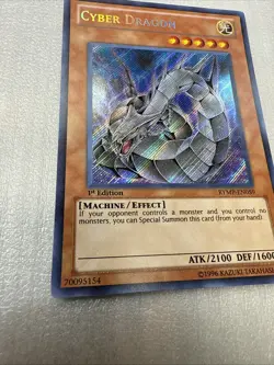 🔥YUGIOH • CYBER DRAGON • SECRET RARE • RYMP-EN059 • 1st EDITION • NM🔥 - Image 2