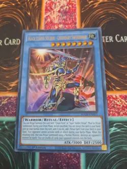 Yugioh Black Luster Soldier - Legendary Swordsman MAZE-EN011 Ultra 1st Ed NM - Image 1
