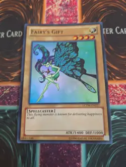 Yugioh Fairy's Gift LCYW-EN227 Super Rare Unlimited Near Mint - Image 1