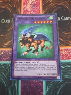Yugioh Chimera the Flying Mythical Beast LCYW-EN052 Super Rare Unlimited NM - Image 1