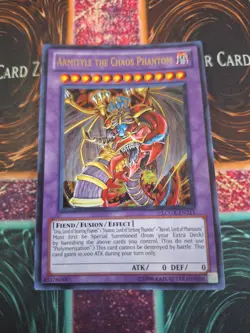 Yugioh Armityle the Chaos Phantom LCGX-EN211 Ultra Rare Unlimited Near Mint - Image 1
