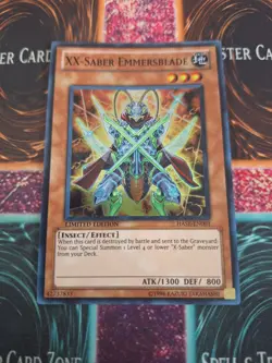 Yugioh XX-Saber Emmersblade HASE-EN001 Super Rare Limited Near Mint - Image 1