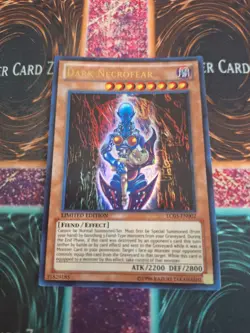 Yugioh Dark Necrofear LC03-EN002 Ultra Rare Limited Near Mint - Image 1
