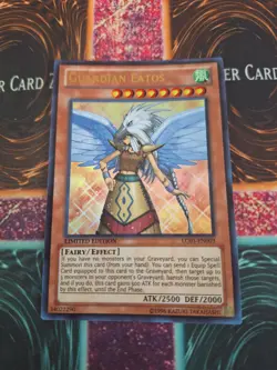 Yugioh Guardian Eatos LC03-EN003 Ultra Rare Limited Near Mint - Image 1