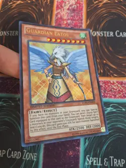 Yugioh Guardian Eatos LC03-EN003 Ultra Rare Limited Near Mint - Image 2
