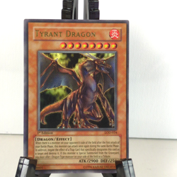 YuGiOh Tyrant Dragon LOD-034 - Ultra Rare 1st Edition - Never Played NM/M - Image 1