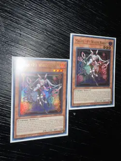 x2 MALISS P WHITE RABBIT CRBR-EN015 ULTRA RARE NM 1ST EDITION YUGIOH - Image 1