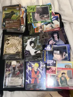 Naruto TCG CCG Card Lot Naruto Promo , Shukaku,Sasuke - Image 1
