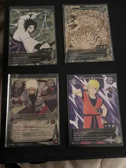 Naruto TCG CCG Card Lot Naruto Promo , Shukaku,Sasuke - Image 2
