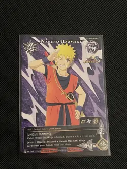 Naruto TCG CCG Card Lot Naruto Promo , Shukaku,Sasuke - Image 4