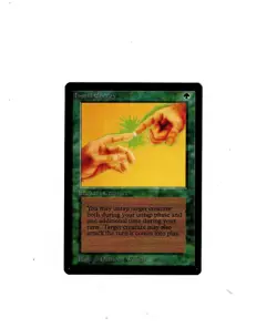 Magic the Gathering INSTILL ENERGY Beta MTG - Image 1