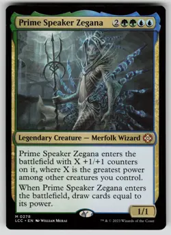 Prime Speaker Zegana Mythic Commander: The Lost Caverns of Ixalan 278 MTG NM - Image 1