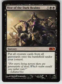 Rise of the Dark Realms 111 Mythic Magic 2014 (M14) Magic: The Gathering NM - Image 1