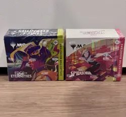 Magic The Gathering Edge Of Eternities & Spider-Man Collector Booster Box 2x Lot - Image 1