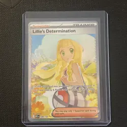 Pokemon TCG Lillie's Determination Mega Evolution 184/132 SAR - Image 1