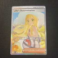 Pokemon TCG Lillie's Determination Mega Evolution 184/132 SAR - Image 2