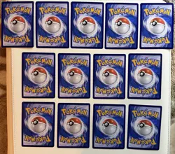 Pokemon Eevee Evolution Poke Balls 12 Chinese Cards - Image 2