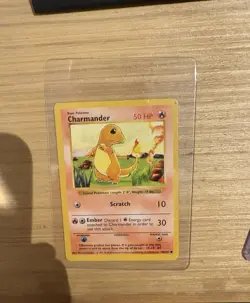 Pokemon TCG | Charmander 46/102 | Shadowless Base Set | 1999 WOTC | Early Print - Image 1
