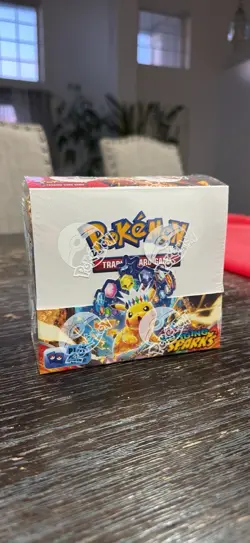 NEW SEALED Pokemon TCG Scarlet and Violet Surging Sparks booster box - Image 1