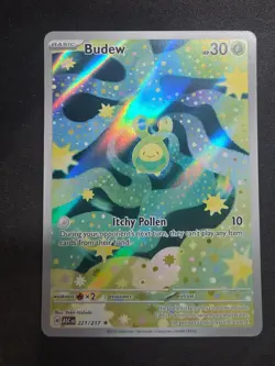 Budew 221/217 - Illustration Rare - Pokemon TCG: Ascended Heroes - English NM - Image 1