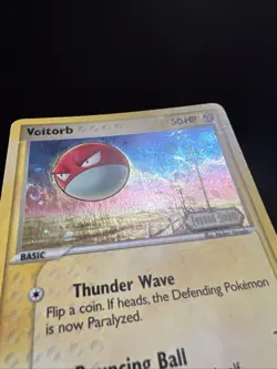 VOLTORB 68/92 EX Legend Maker Stamp HOLO Pokemon TCG - *HP (creases)* - Image 2