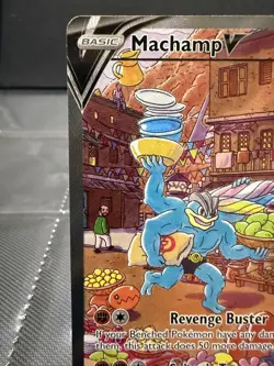 Pokemon TCG Machamp V Sword & Shield - Astral Radiance 172/189 Holo Ultra Rare - Image 2