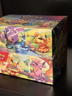 Pokemon TCG Prismatic Evolutions Mini Tin Display Case | 8 Tins - Sealed - Image 3