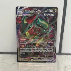 Rayquaza VMAX 111/203 Holo VMAX Rare Evolving Skies Pokemon NM - Image 1