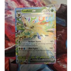 Pokemon TCG Leafeon EX Double Rare Holo 006/131 Prismatic Evolutions 270 HP - Image 1