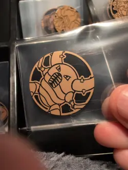Pokemon Bronze Pinsir Mini Coin From 151 Chinese - Image 1