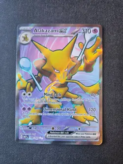 Pokemon - 188/165 - Alakazam ex - Scarlet & Violet 151 - Image 1