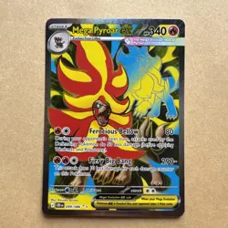 Pokemon TCG Mega Pyroar ex Chaos Rising 099/086 ultra rare - Image 1