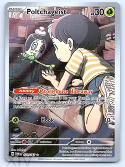 Poltchageist 171/167 Pokemon Twilight Masquerade Illustration Rare - Image 1