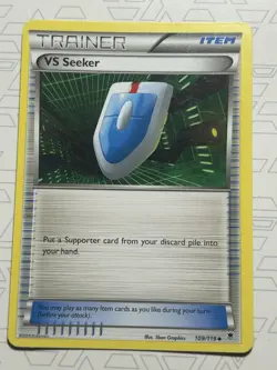 Pokemon TCG VS Seeker 109/119 - XY Phantom Forces - Uncommon - LP (869) - Image 1