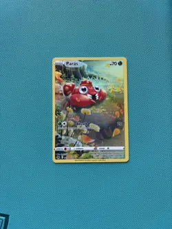 Pokemon TCG - Paras GG32/GG70 - Crown Zenith Galarian Gallery Full Art NM - Image 1