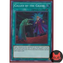 Yugioh Called by the Grave EXFO-ENSE2 Super Rare NM - Image 1