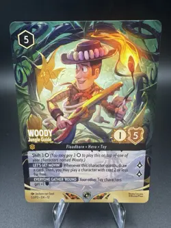 Lorcana Woody Jungle Guide Wilds Unknown Participation 53/P3 Promo Non-Holo - MP - Image 1