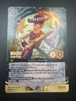 Lorcana Woody Jungle Guide Wilds Unknown Participation 53/P3 Promo Non-Holo - MP - Image 4