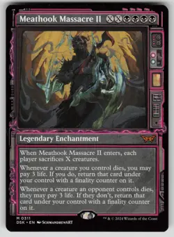 Meathook Massacre II (Showcase) Mythic Duskmourn: House of Horror 311 MTG NM - Image 1
