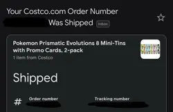 Pokemon Prismatic Evolutions 8 Mini Tins with Promo Cards Costco 2 Pack SHIPPED - Image 3