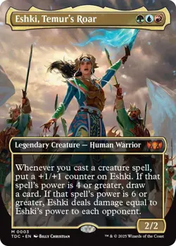 Eshki, Temur's Roar (Borderless) TDC LP 3 - Image 1
