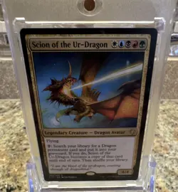 MTG Scion of the Ur-Dragon 197/309 Commander 2017 Rare Legendary Creature 4/4 - Image 1