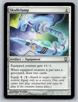 Darksteel #140 Skullclamp *M6 - Image 1