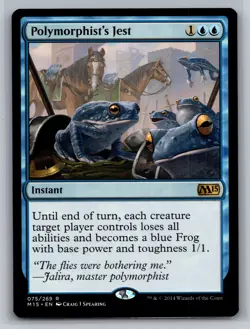 Magic 2015 (M15) #75 Polymorphist's Jest *M7 - Image 1