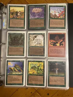 100+ MAGIC THE GATHERING CARDS LOT OLD VINTAGE 1990s - Image 2