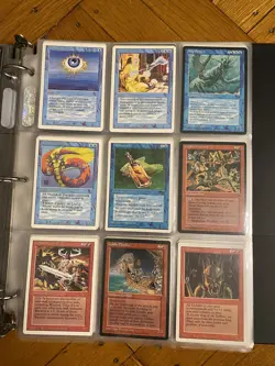 100+ MAGIC THE GATHERING CARDS LOT OLD VINTAGE 1990s - Image 5