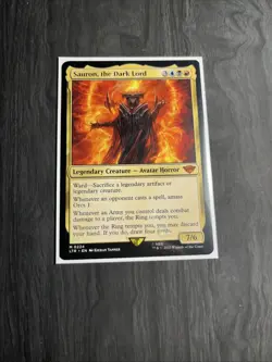 Sauron, the Dark Lord - Lotr Regular Non-Foil - Image 1