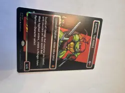 Raphael, the Muscle 0091 8Bit Showcase Surge Foil Magic The Gathering TMNT - Image 1