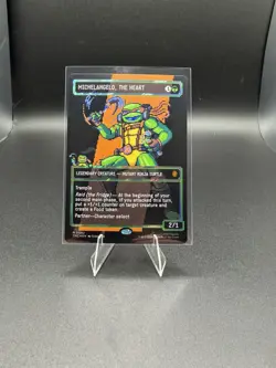MTG TMNT Michelangelo, the Heart M 0092 Surge Foil - Image 3