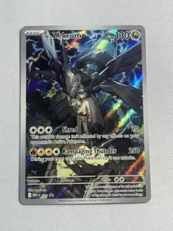 Pokemon Mega Evolution Black Star Promo 031 N'S ZEKROM - Image 1